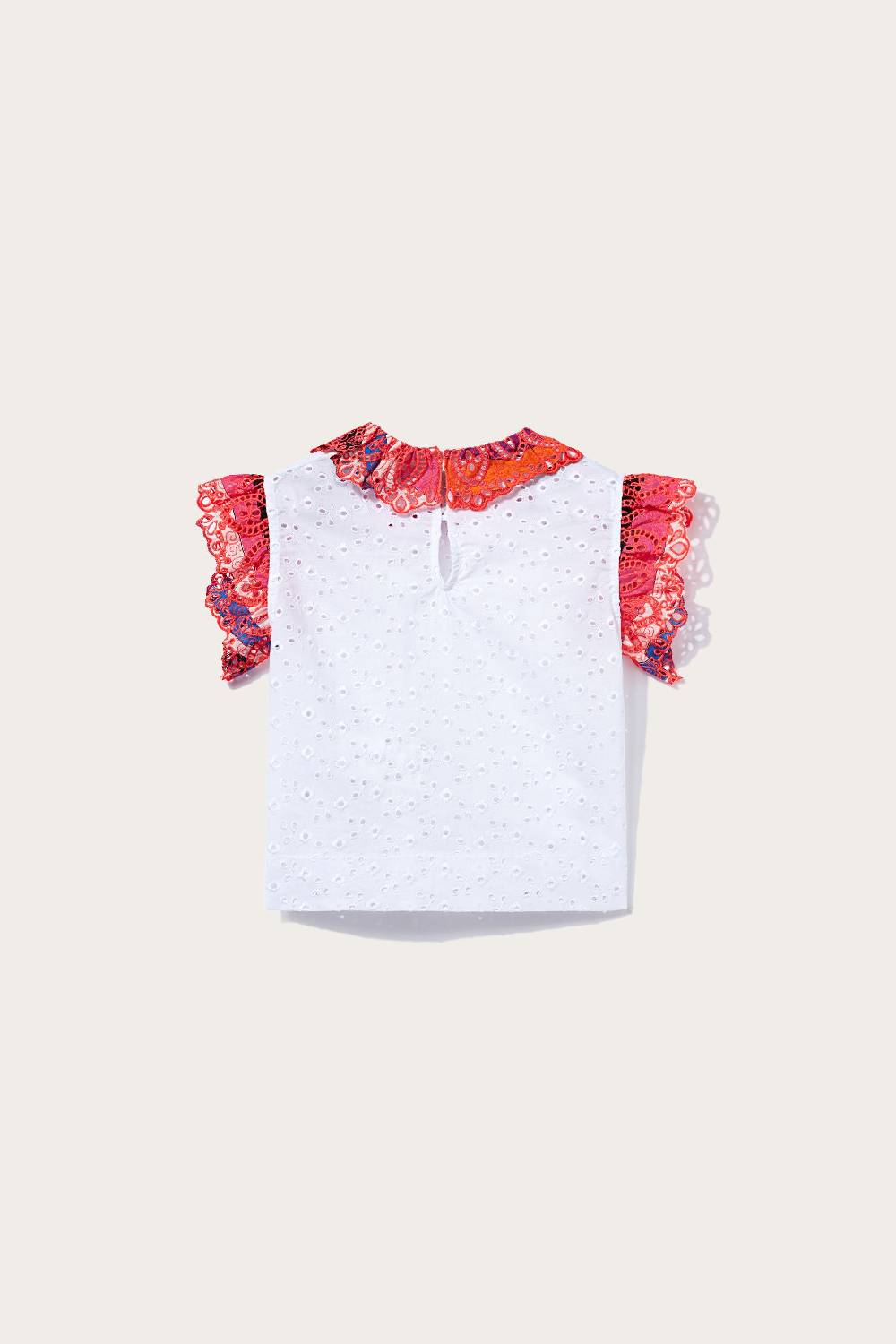 Pucci Top con finiture in sangallo Convenienza