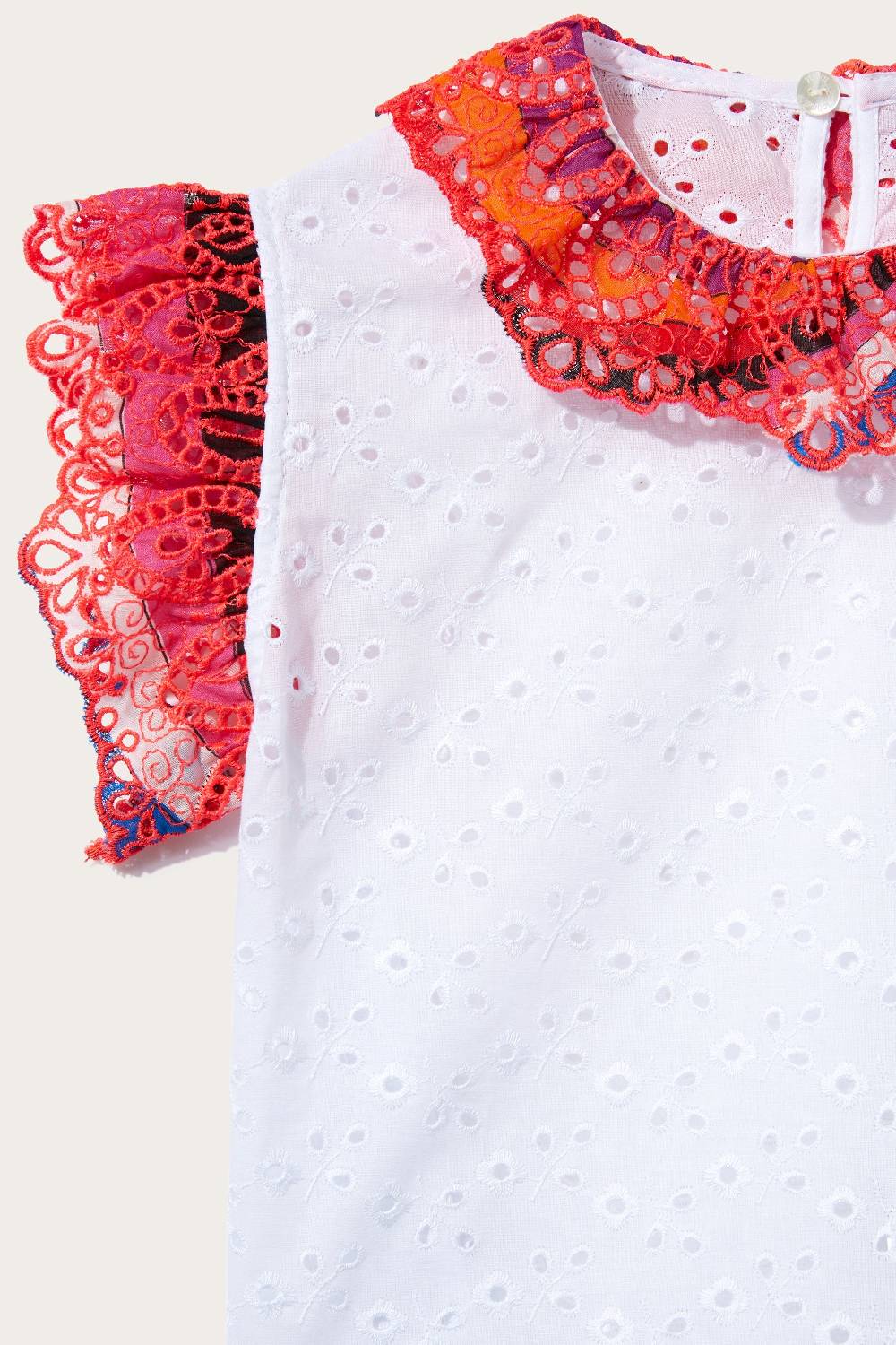 Pucci Top con finiture in sangallo Convenienza