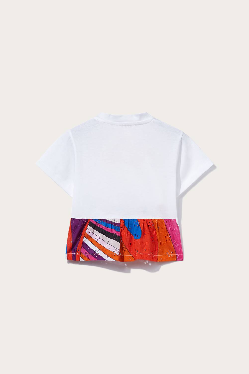 Pucci T-shirt con inserto Iride Sconto