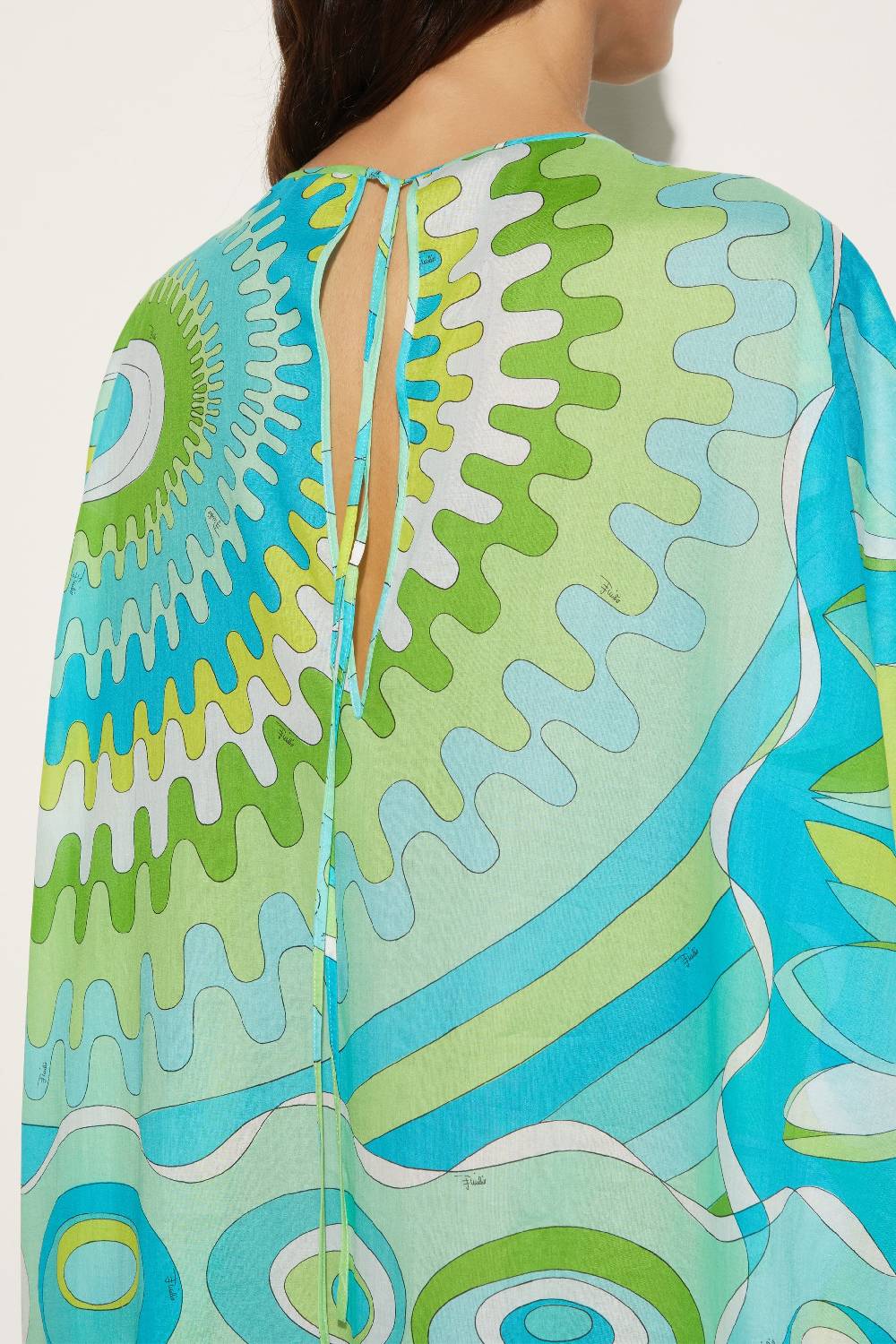 Pucci Abito kaftano con stampa Bersaglio Vendite Flash