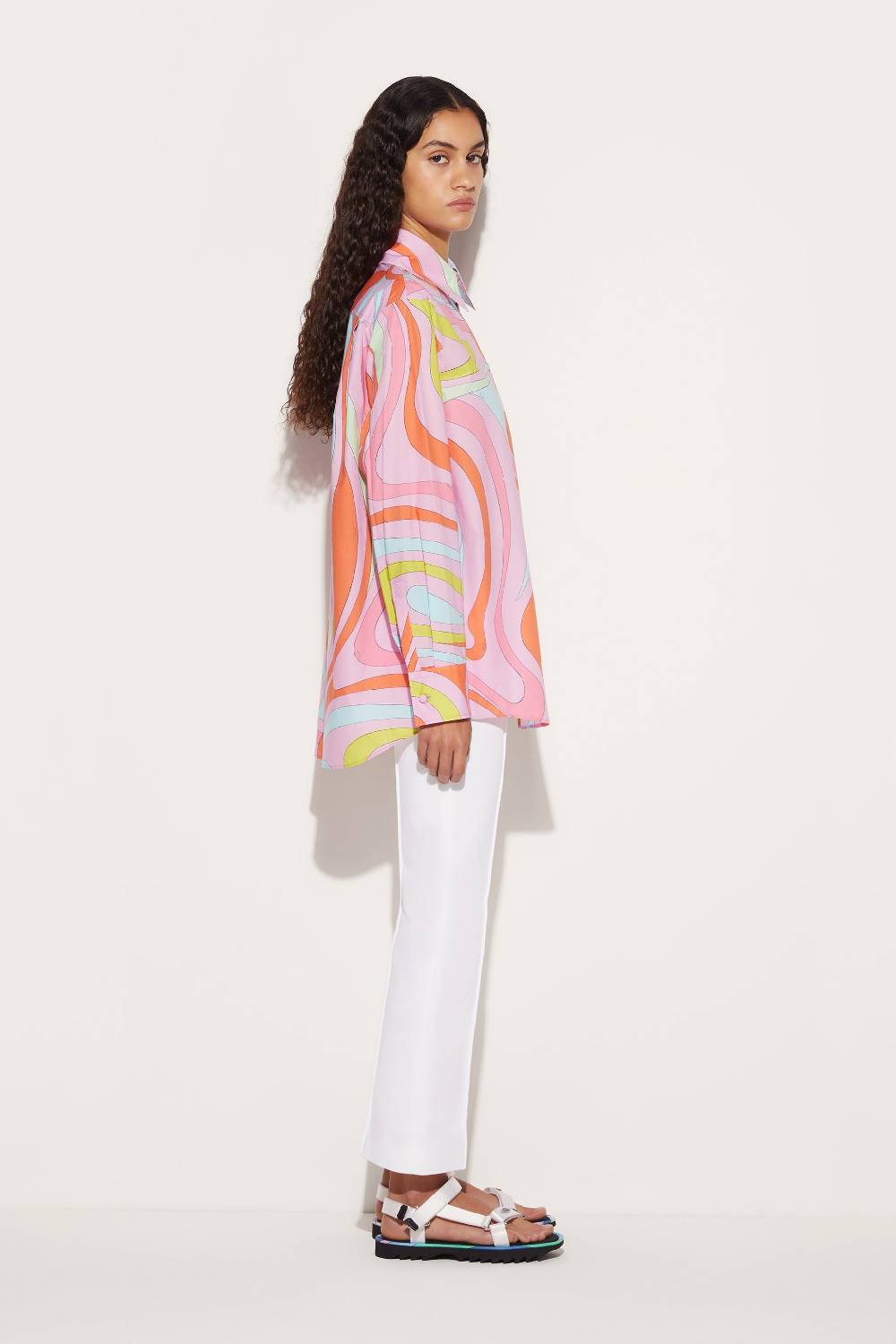 Pucci Camicia con stampa Marmo Nuovo