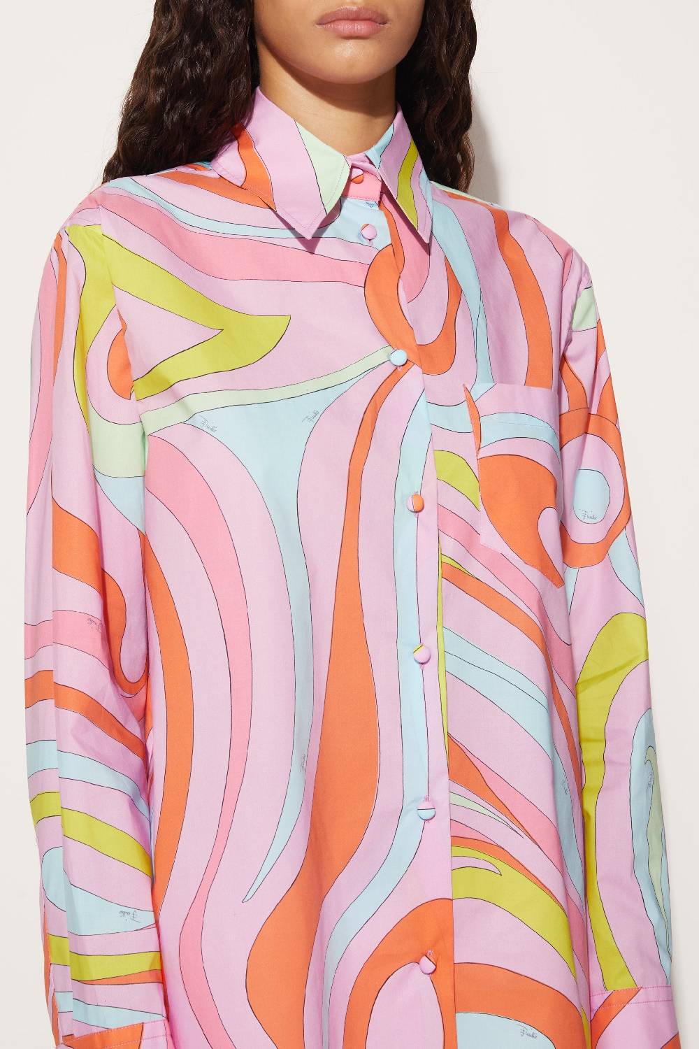 Pucci Camicia con stampa Marmo Nuovo