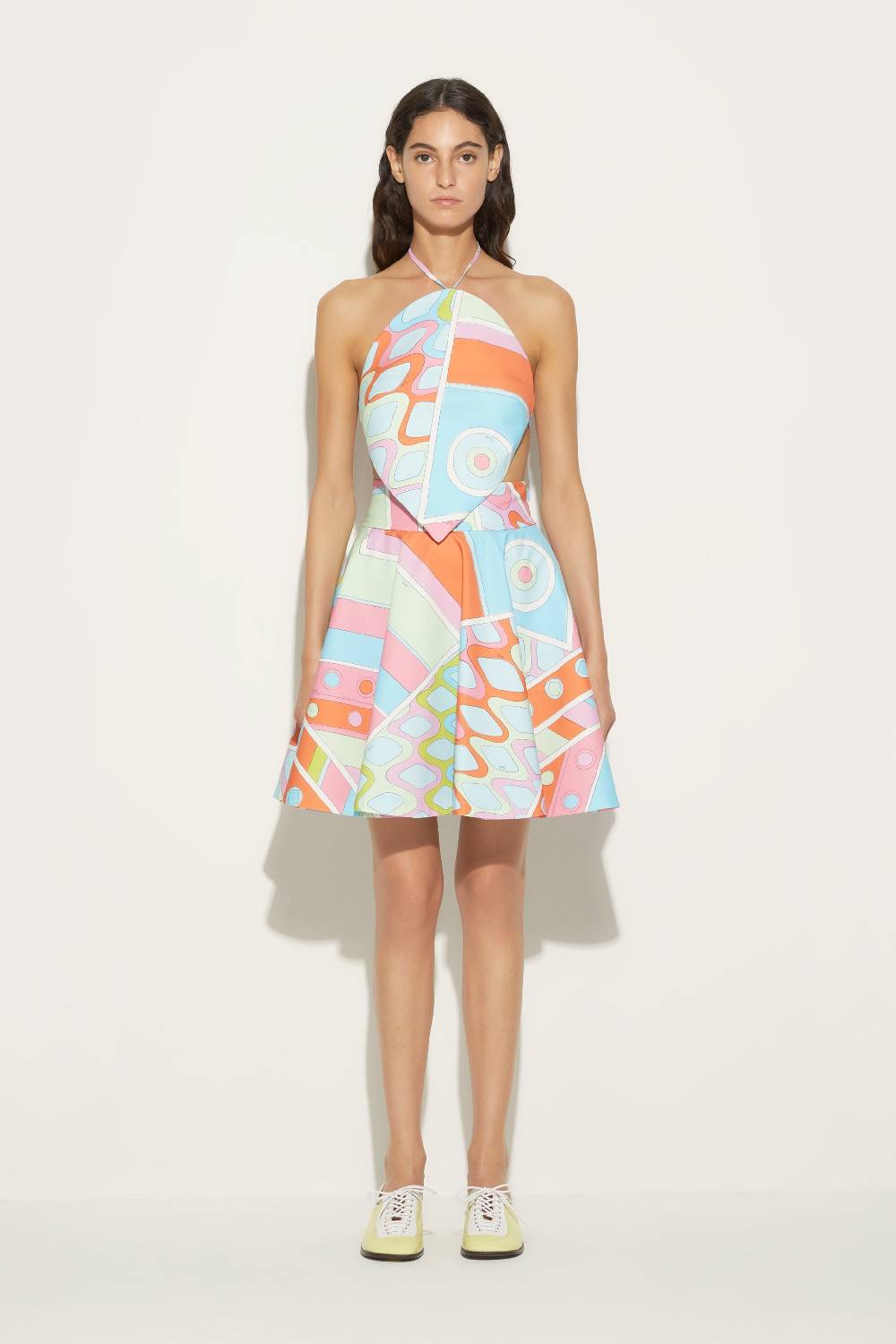Pucci Top a goccia con stampa Vivara Vendita