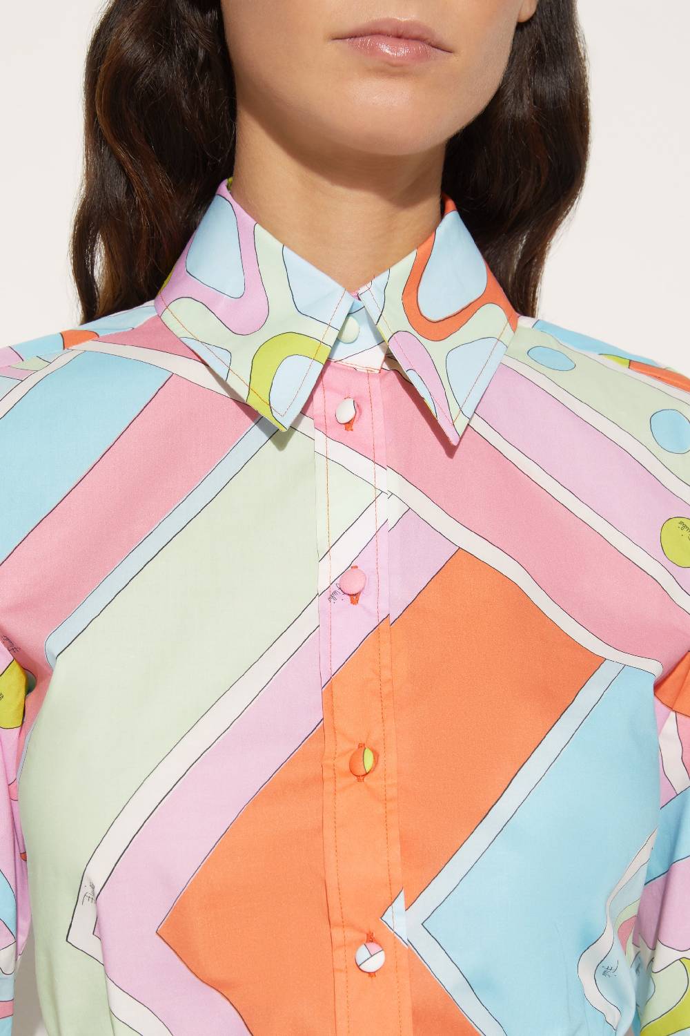 Pucci Camicia con stampa Vivara Offerta settimanale