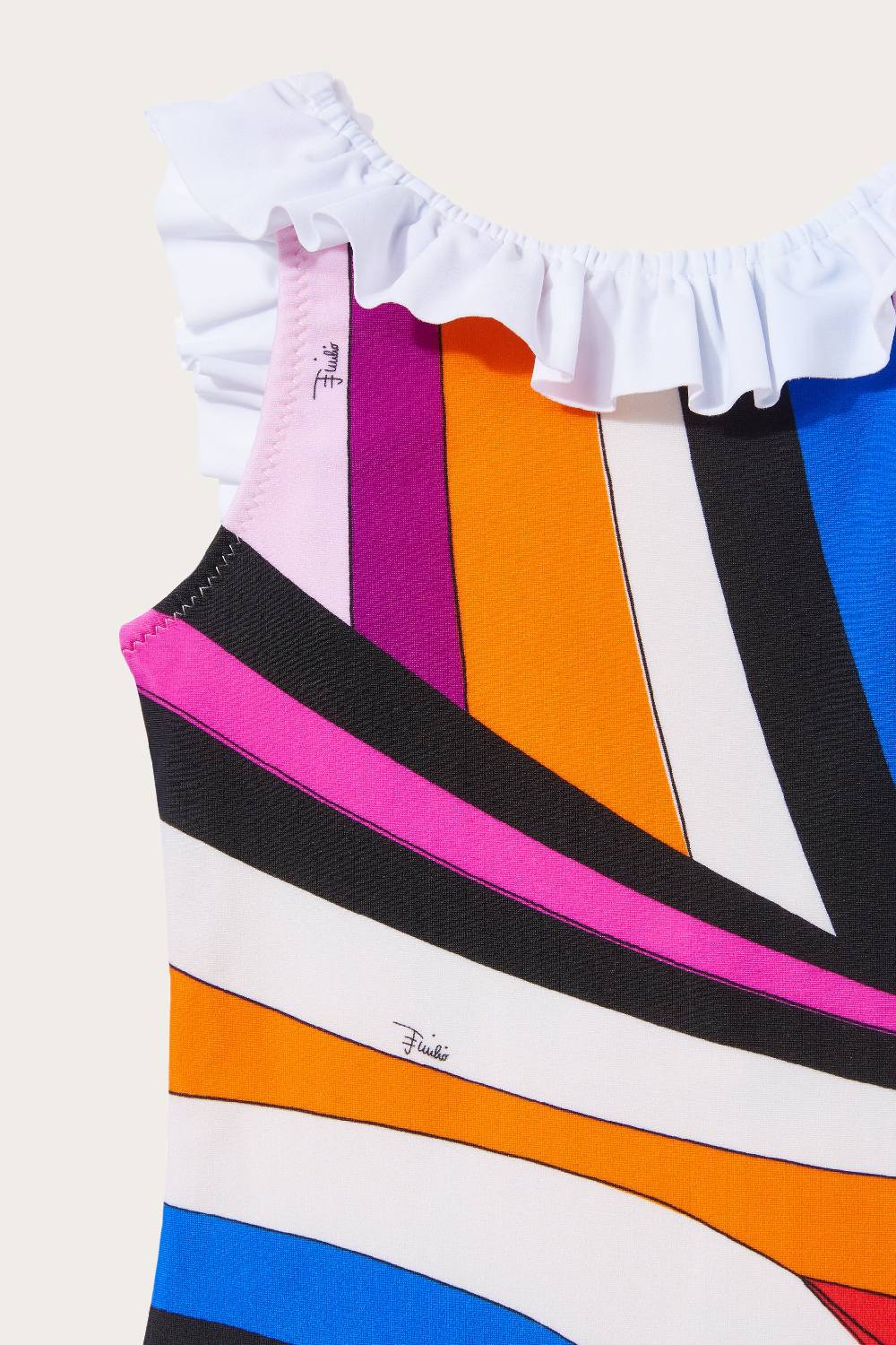 Pucci Costume con stampa Iride Qualità Garantita