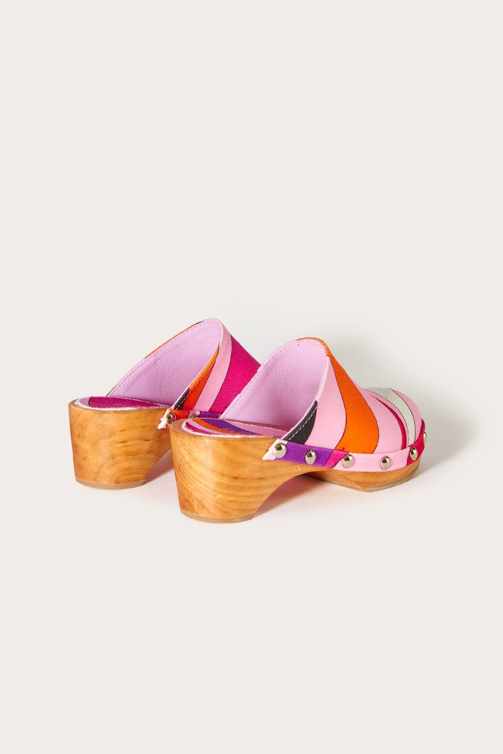Pucci Clogs con stampa Marmo Consegna Veloce