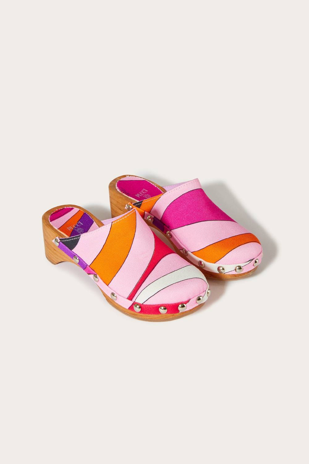 Pucci Clogs con stampa Marmo Consegna Veloce