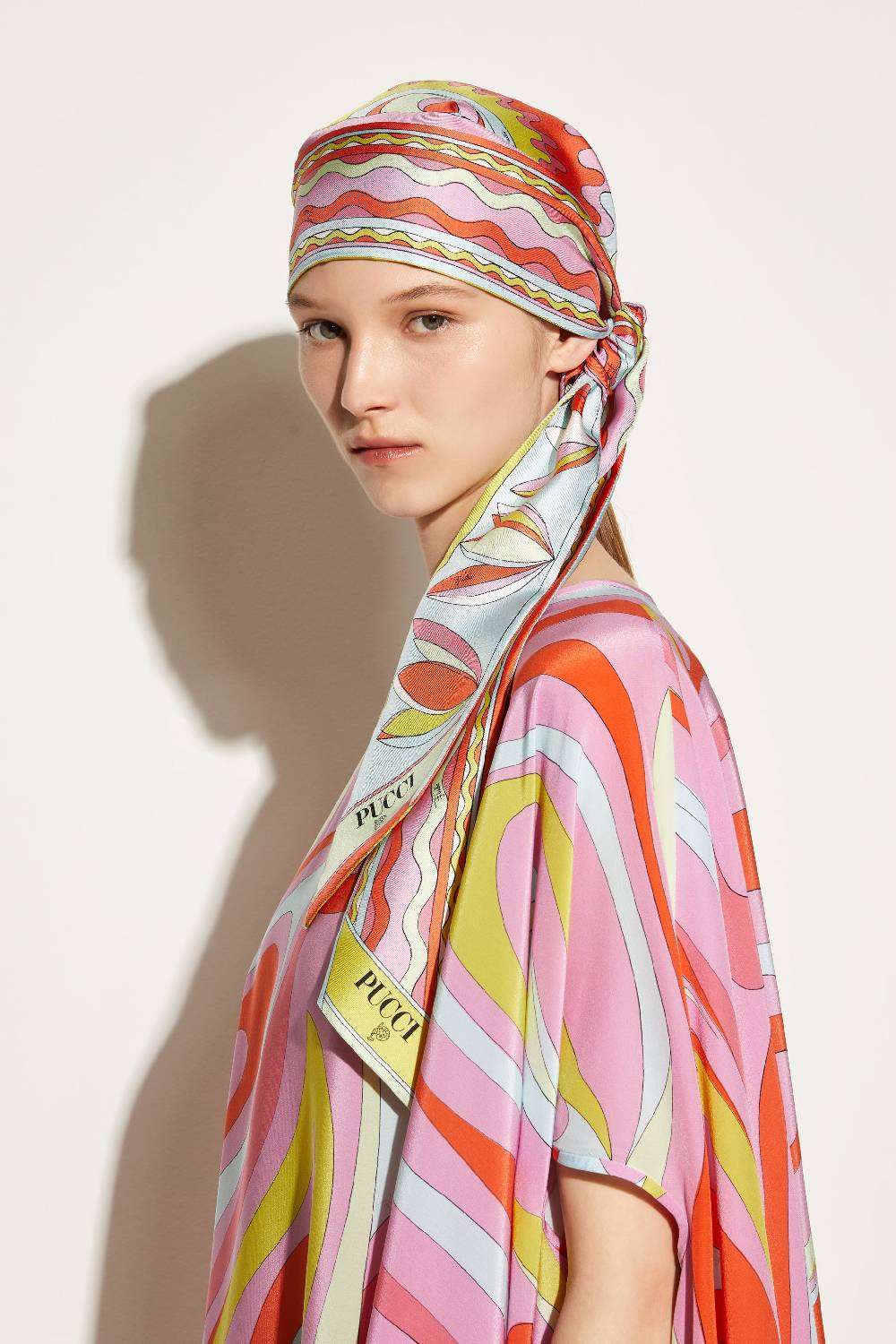 Pucci Foulard in seta con stampa Bersaglio 2025
