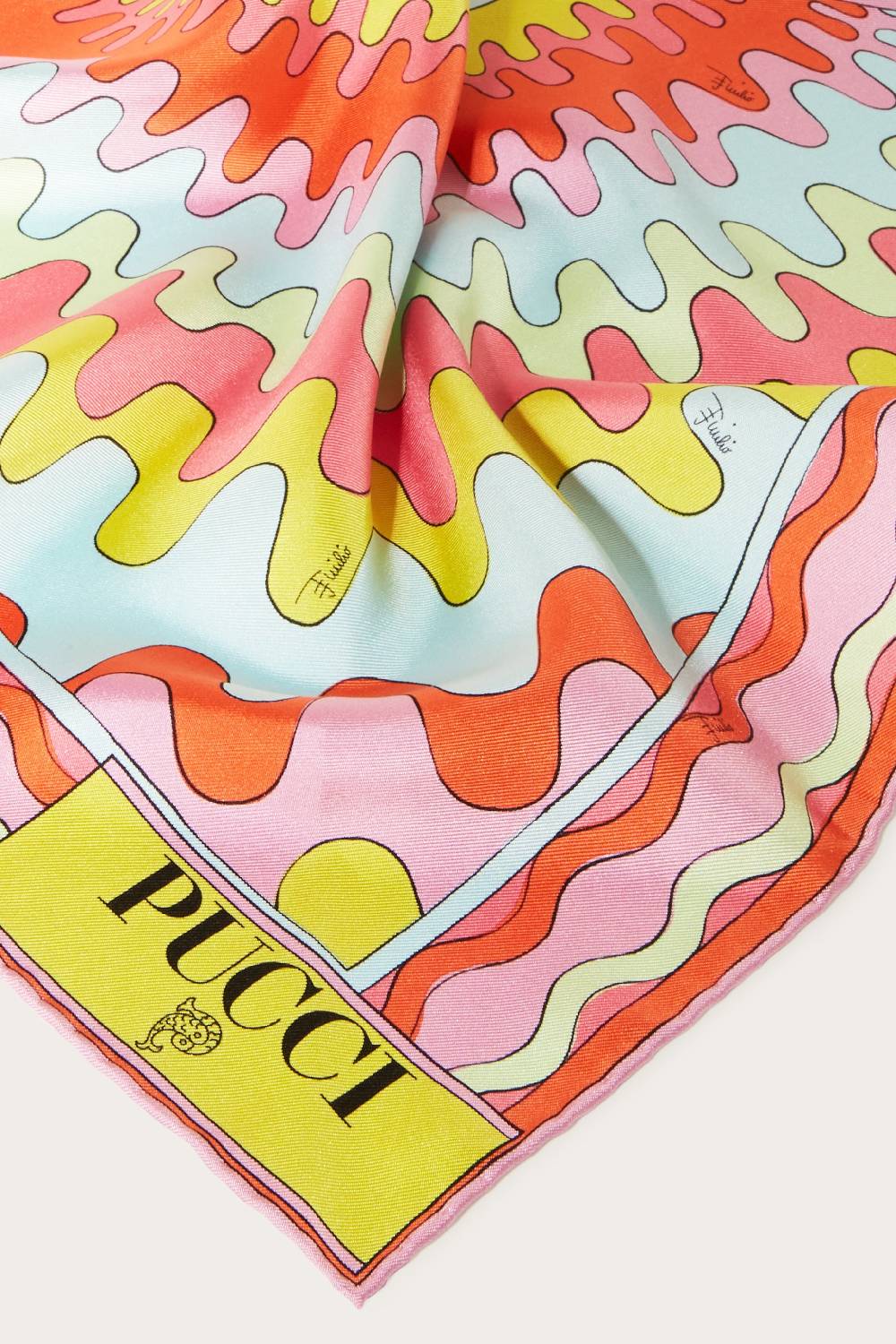 Pucci Foulard in seta con stampa Bersaglio 2025