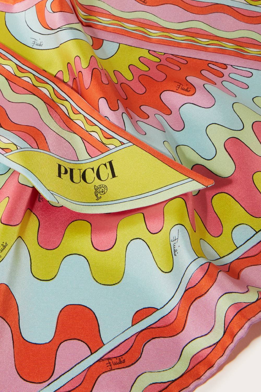 Pucci Foulard in seta con stampa Bersaglio 2025