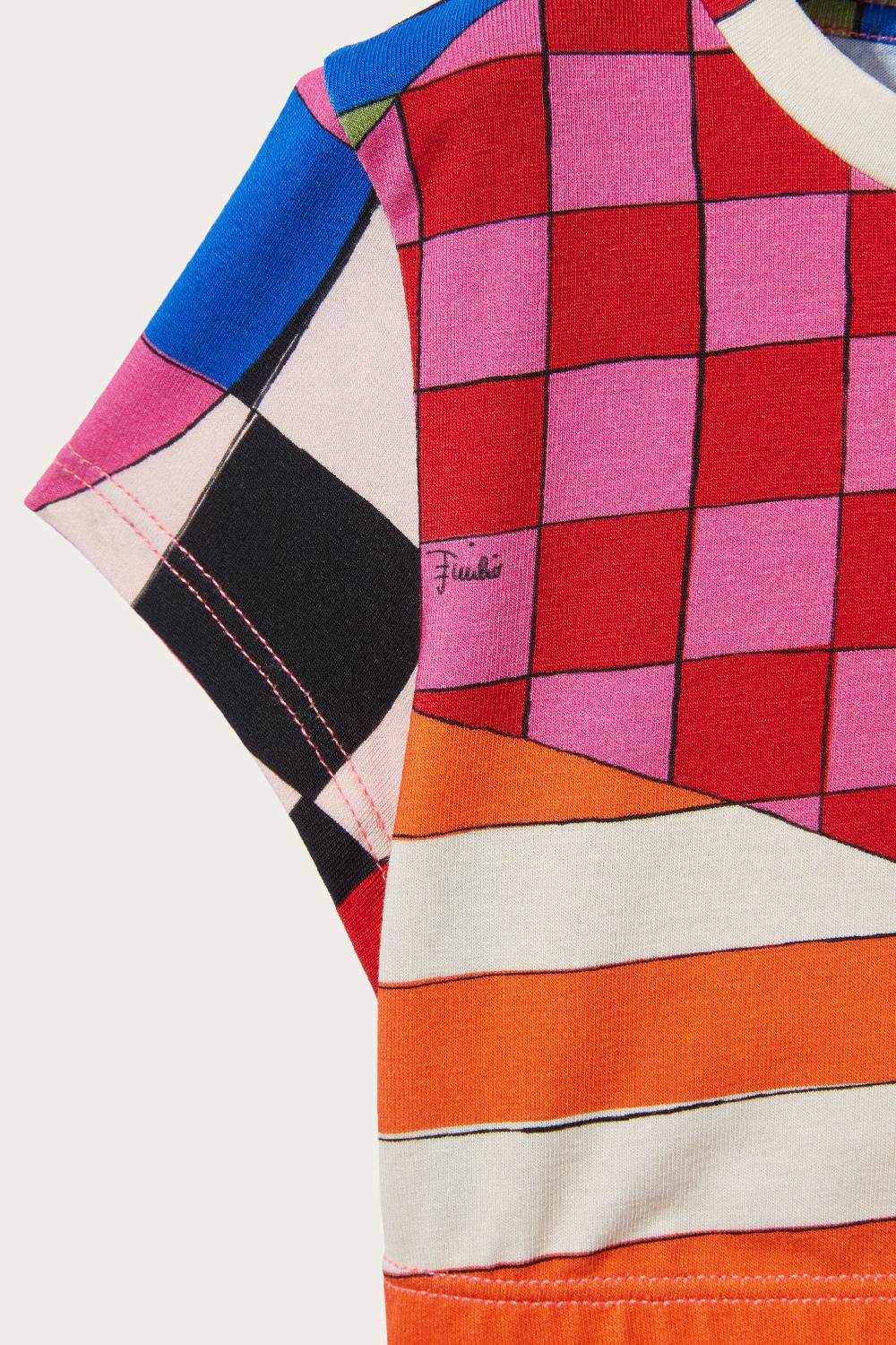 Pucci Top con stampa Giardino In Linea