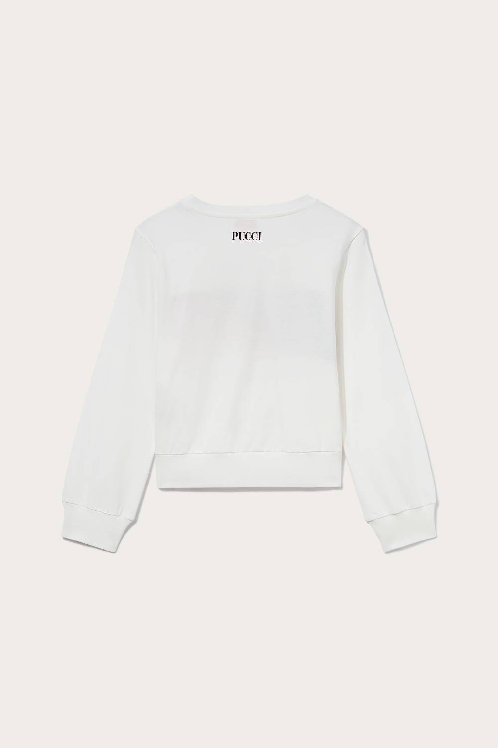Pucci Felpa con inserto Iride Qualità Garantita