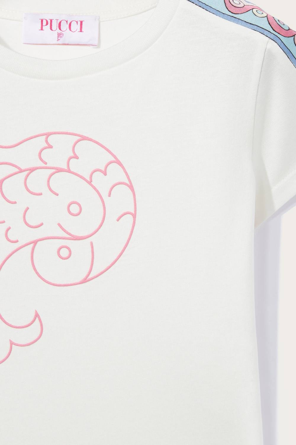 Pucci T-shirt con logo Consegna Veloce