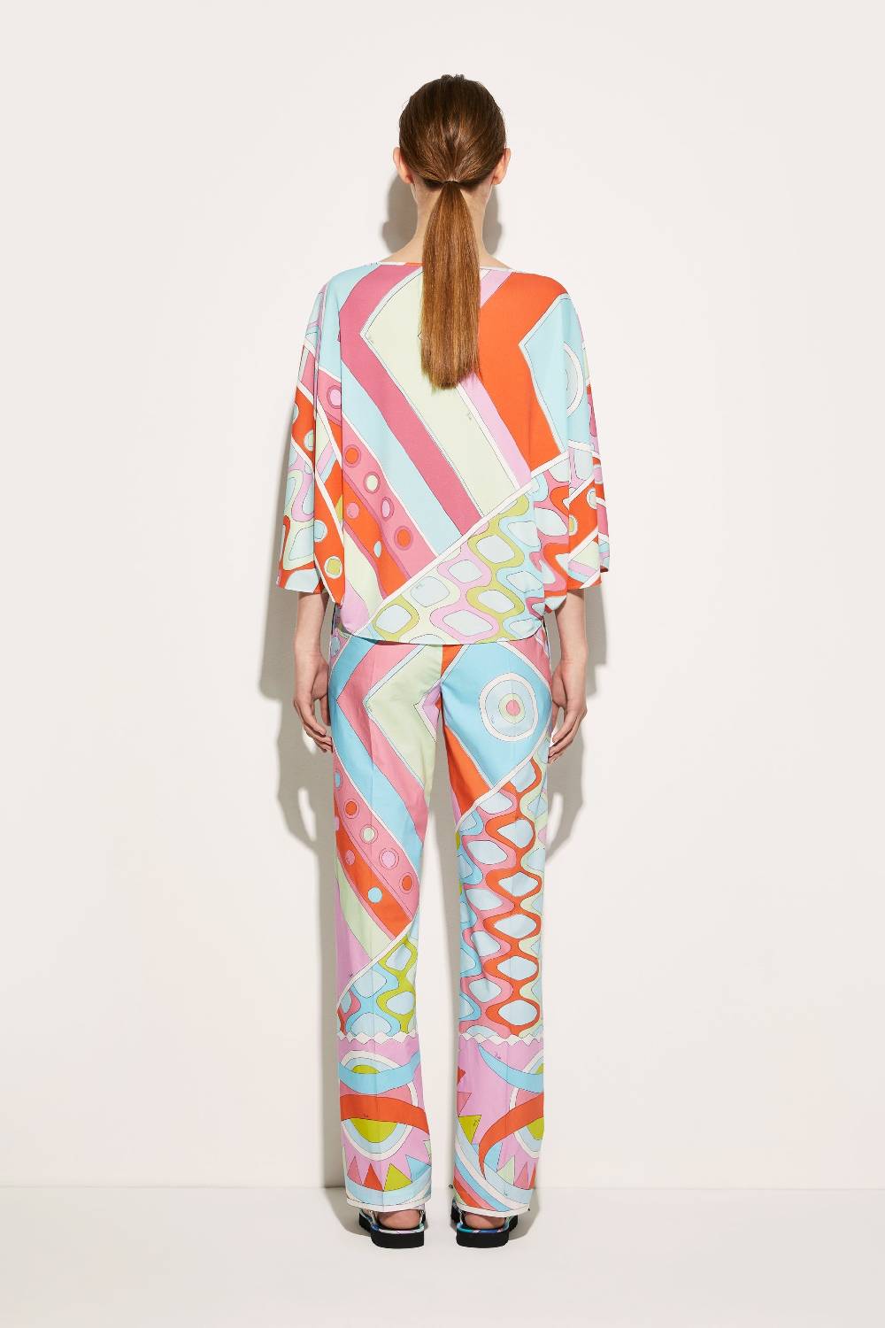 Pucci Poncho con stampa Vivara Convenienza