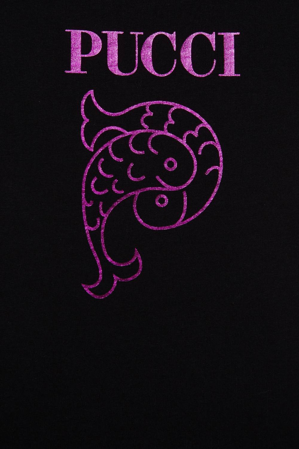 Pucci T-shirt con logo Outlet