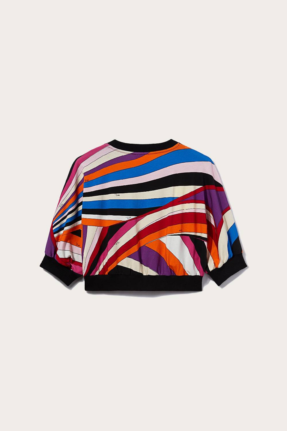 Pucci Felpa con inserto Iride Vendita Calda