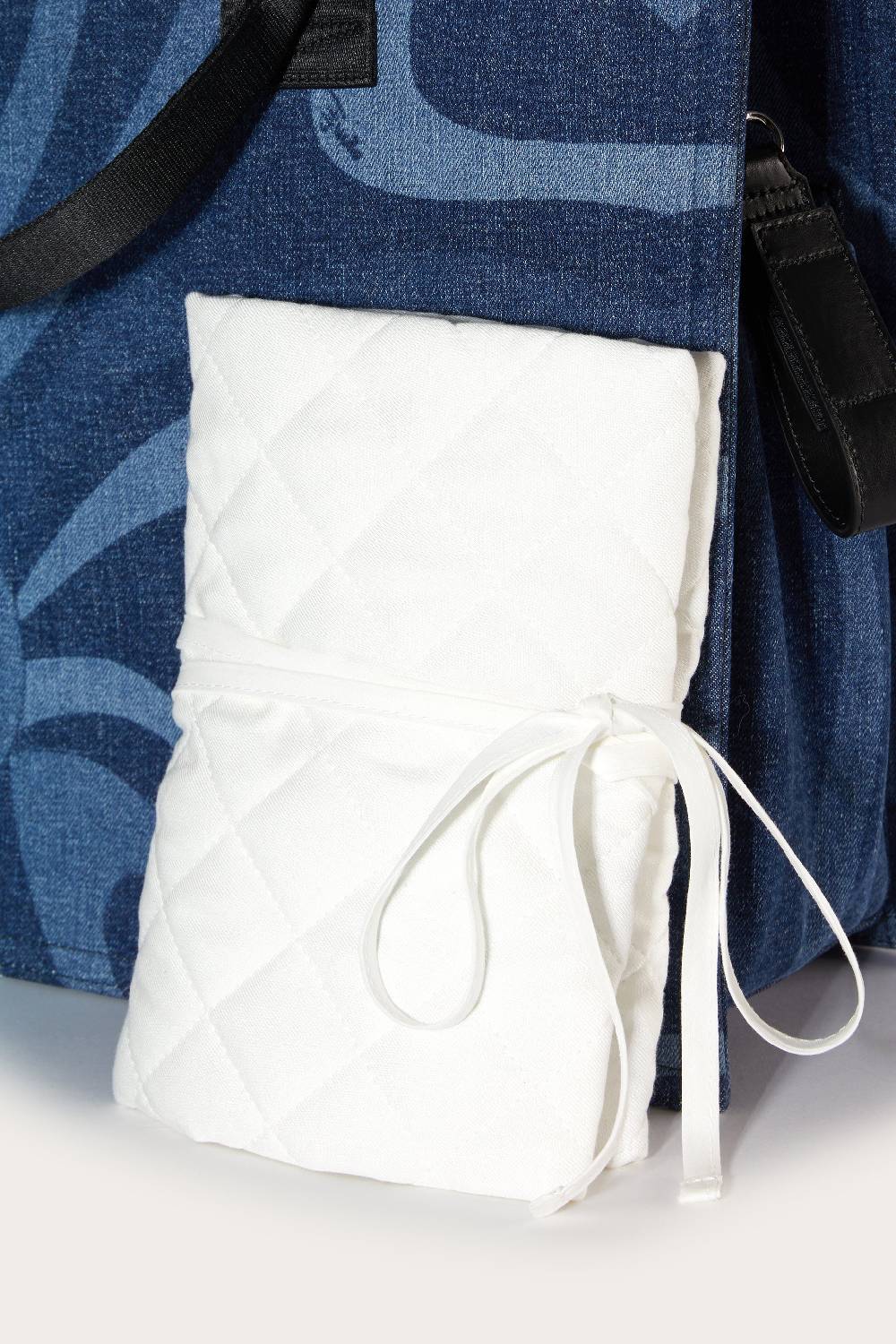 Pucci Marmo-Print Denim Changing Bag Vendite Flash