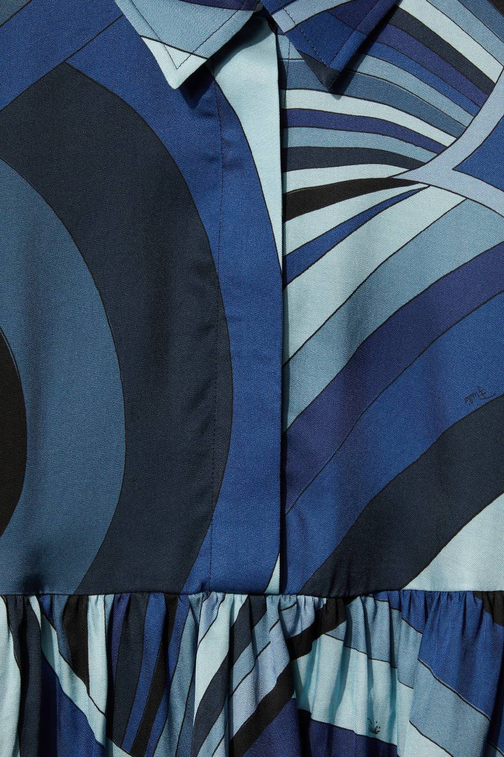 Pucci Iride-Print Dress 2025
