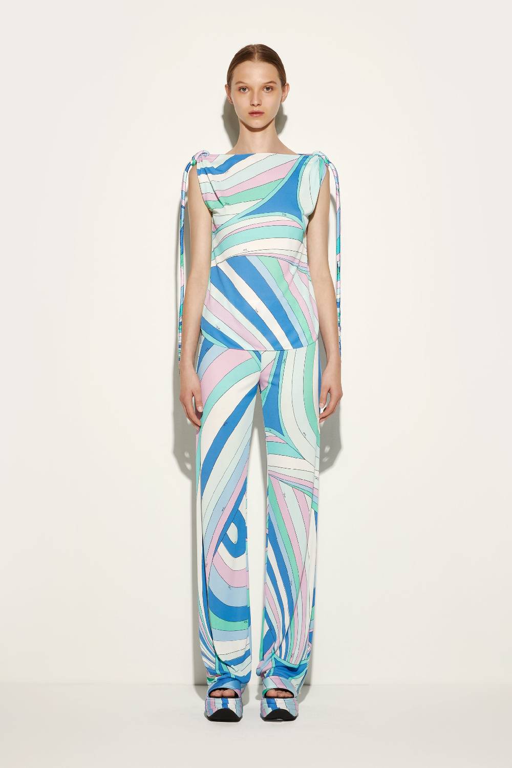Pucci Top con stampa Iride Spedizione Gratuita