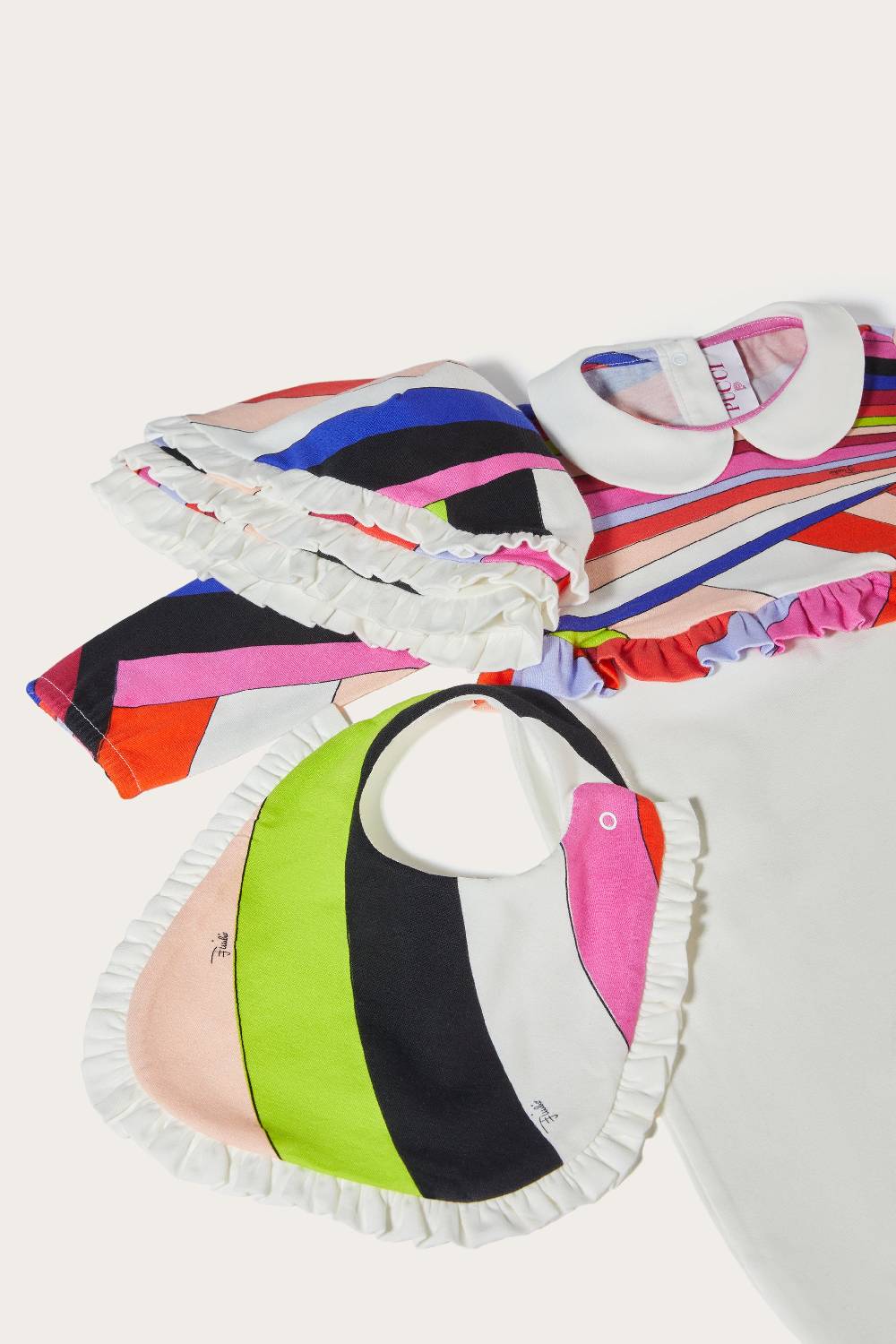 Pucci Iride-Print Babygrow Set Outlet