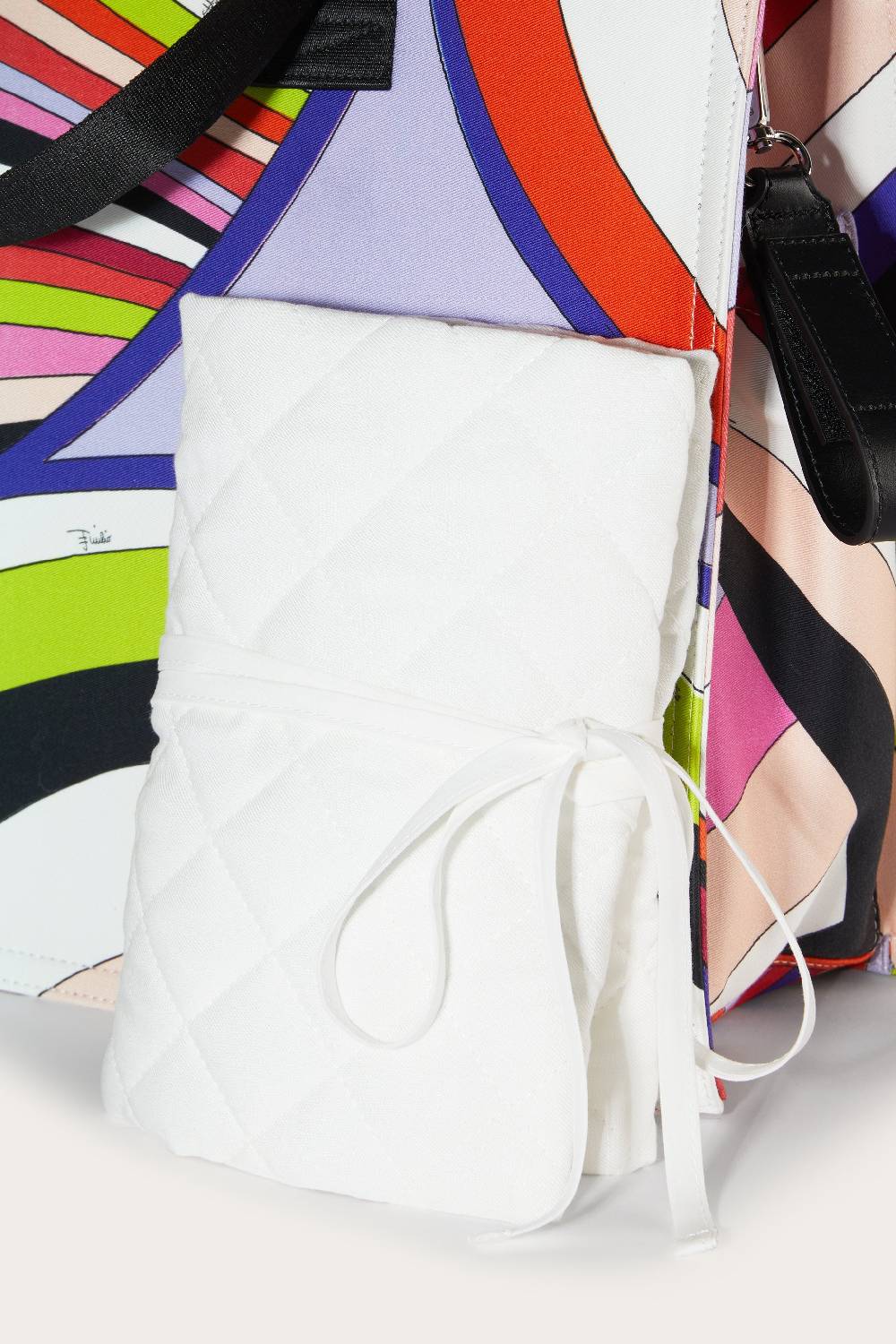 Pucci Iride-Print Changing Bag In Vendita