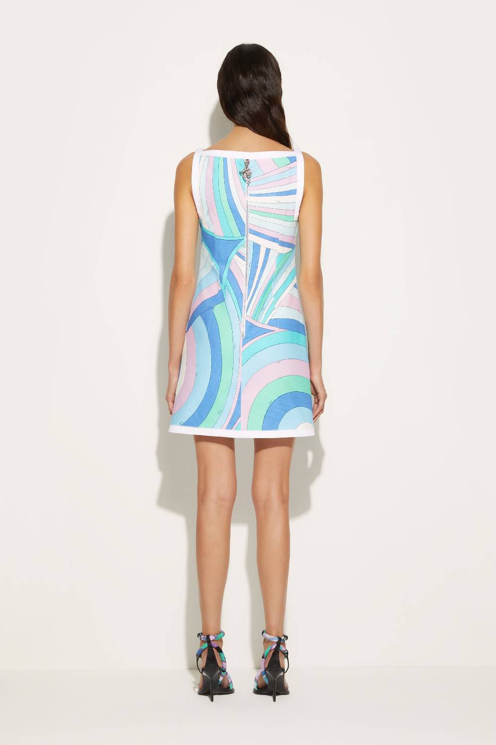 Pucci Mini abito con cut-out e stampa Iride Negozio