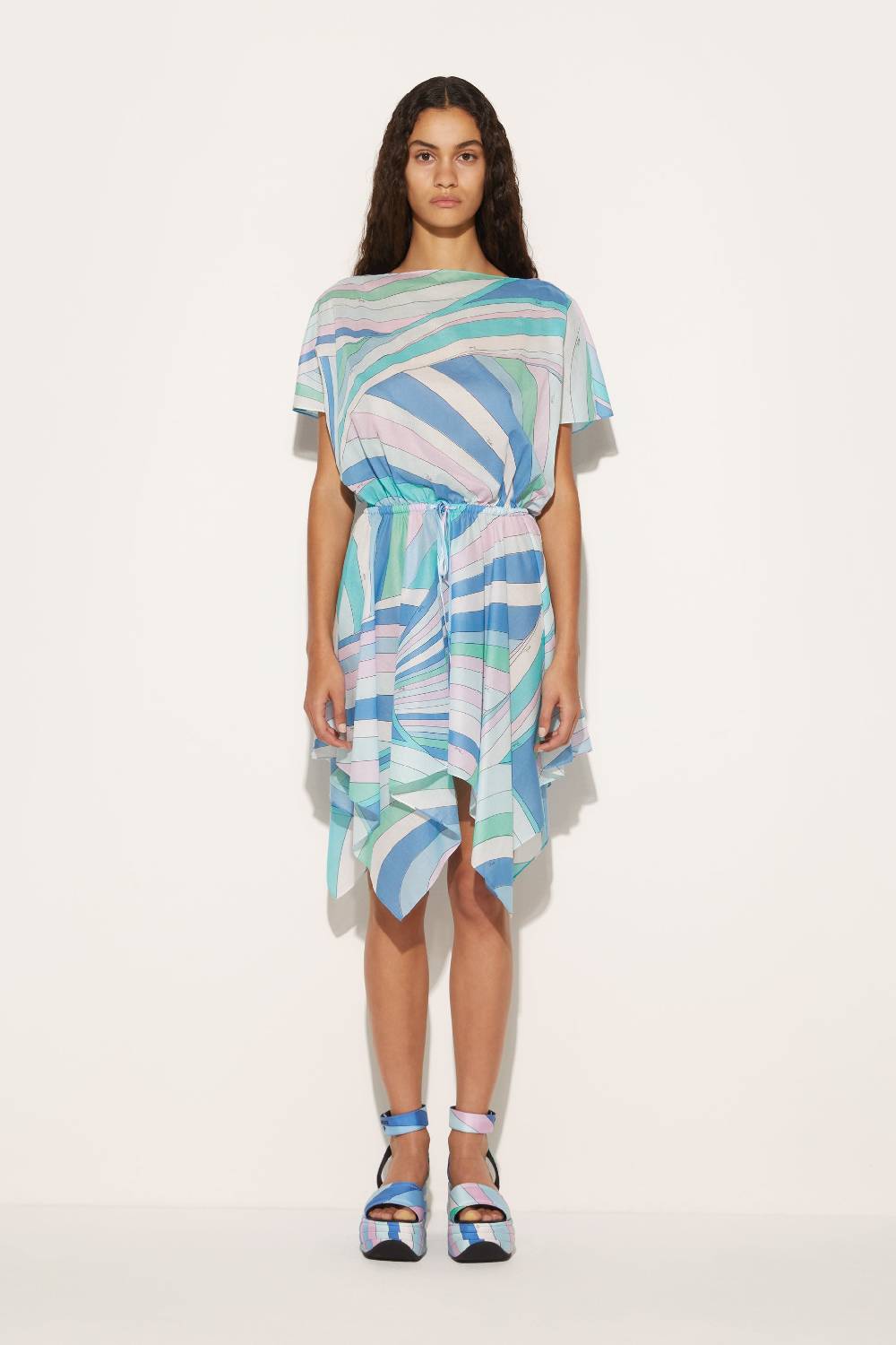 Pucci Mini abito con stampa Iride Nuova