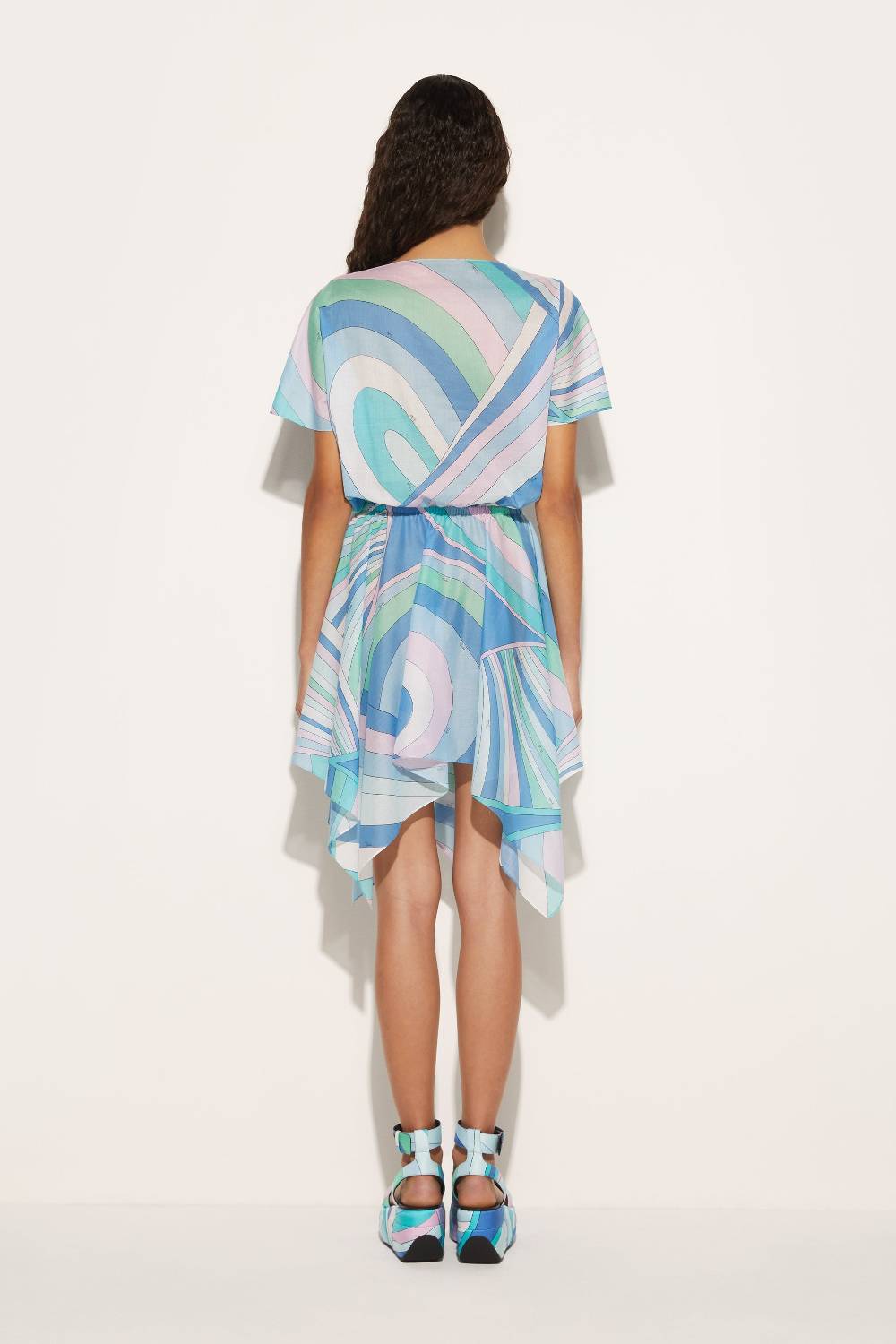 Pucci Mini abito con stampa Iride Nuova