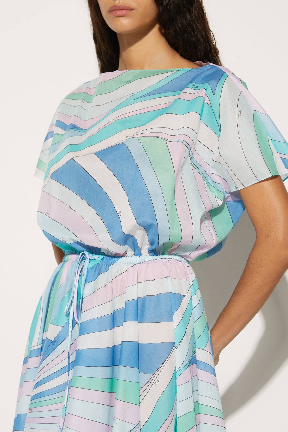 Pucci Mini abito con stampa Iride Nuova