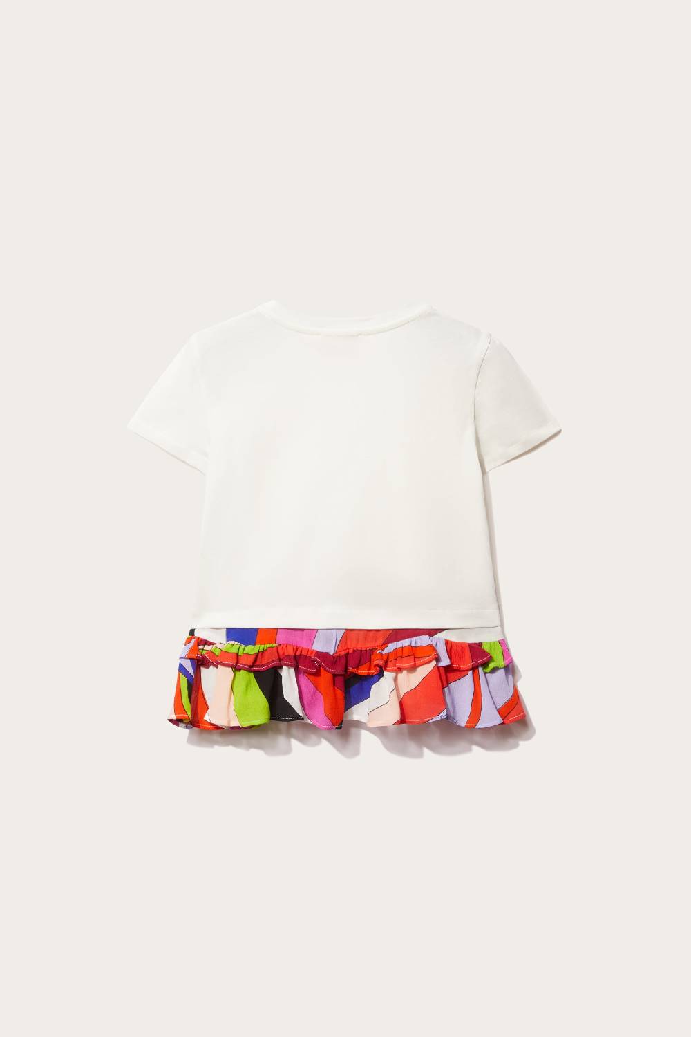 Pucci Logo-Print Cotton T-Shirt Italia