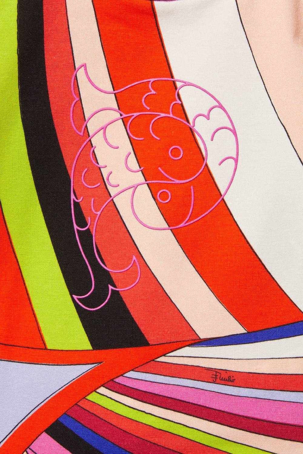 Pucci Iride-Print Top In Linea