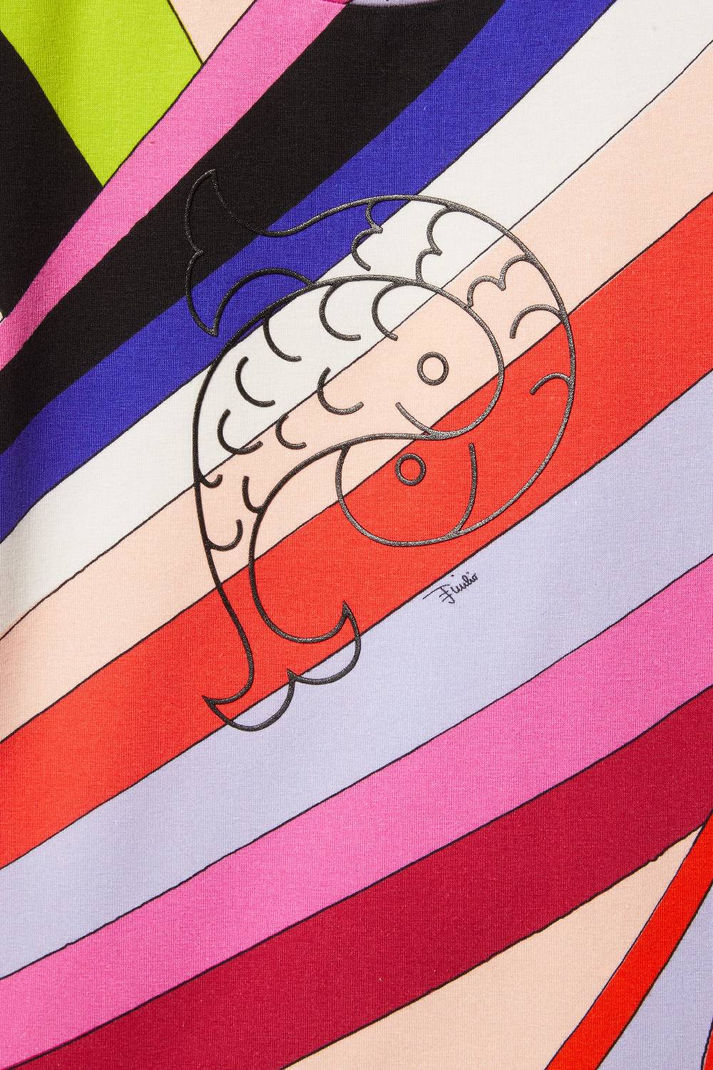 Pucci Iride-Print Top Promozione