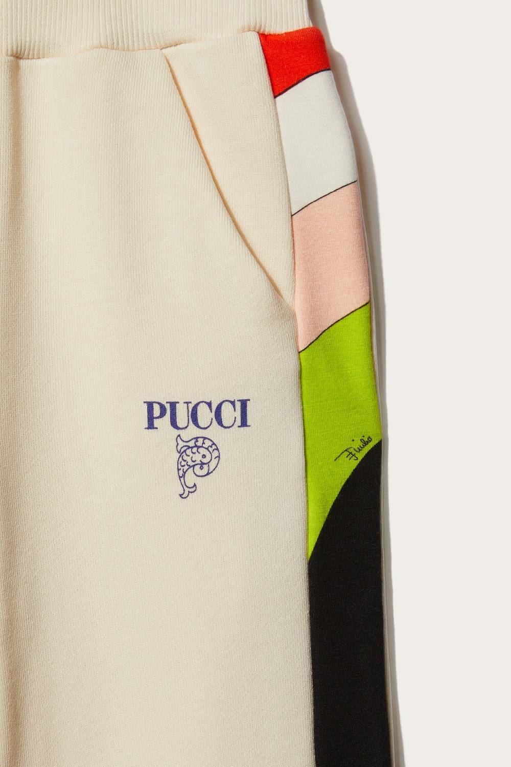 Pucci Iride-Print Cotton Sweatpants Qualità Garantita