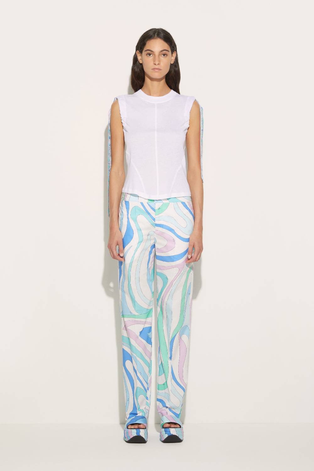 Pucci Pantaloni con stampa Marmo Novità