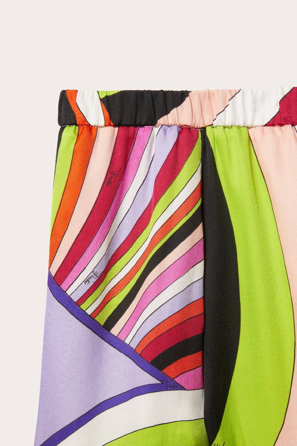 Pucci Iride-Print Trousers Offerta