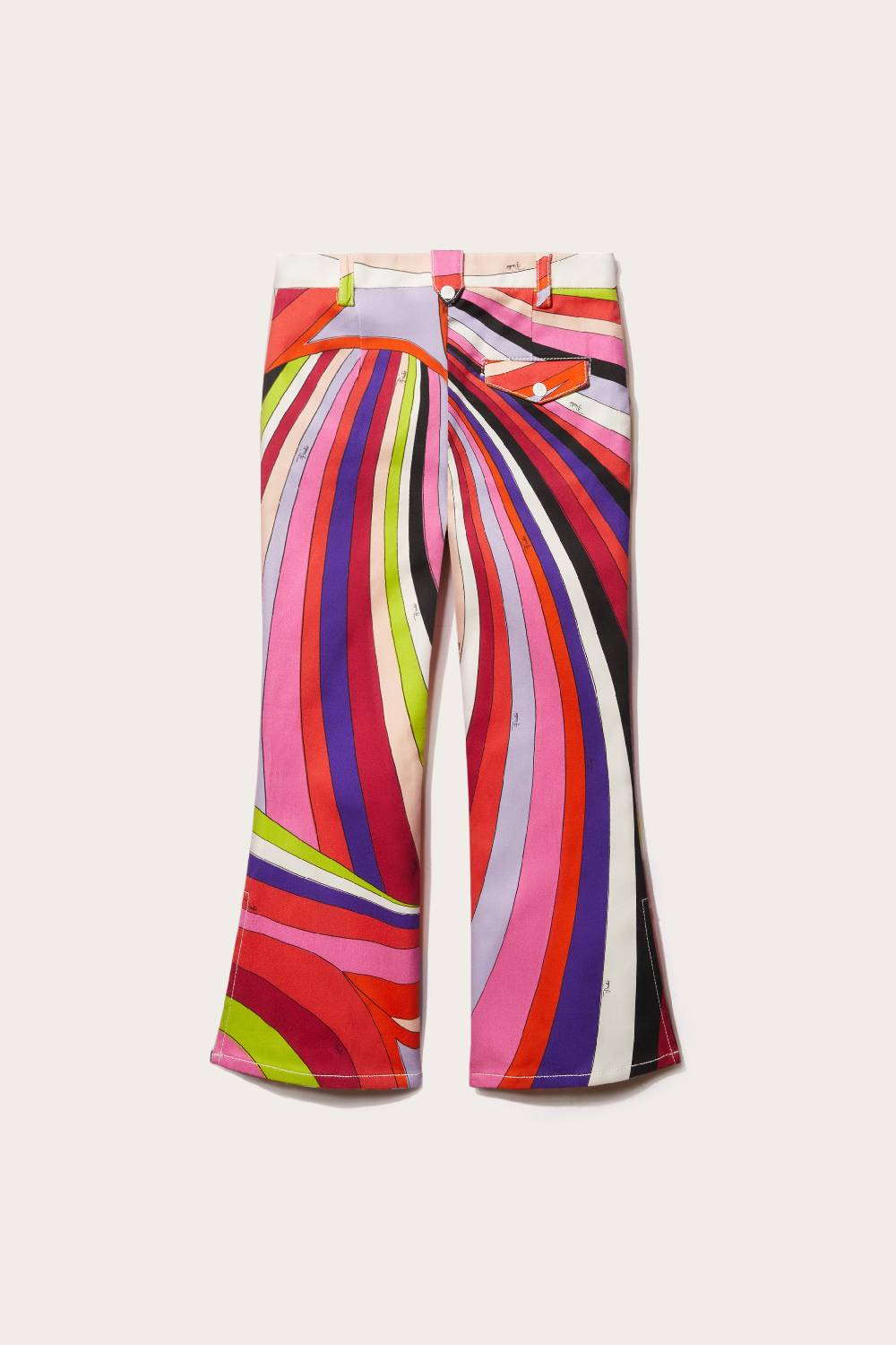 Pucci Iride-Print Trousers Outlet