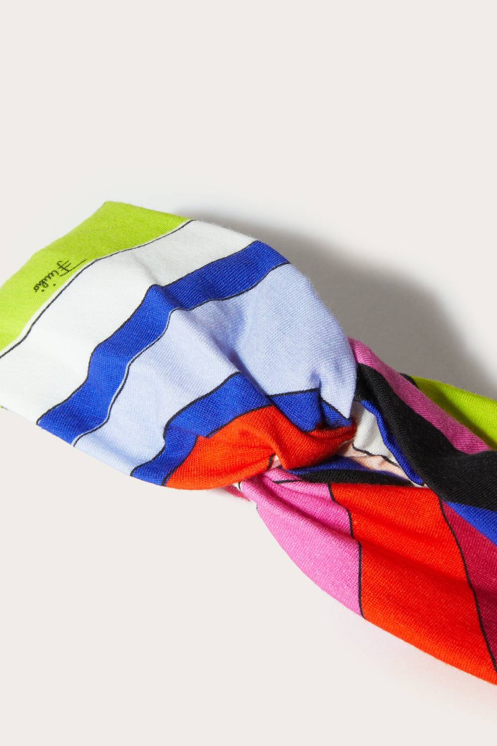 Pucci Iride-Print Headband Saldi Di Fabbrica