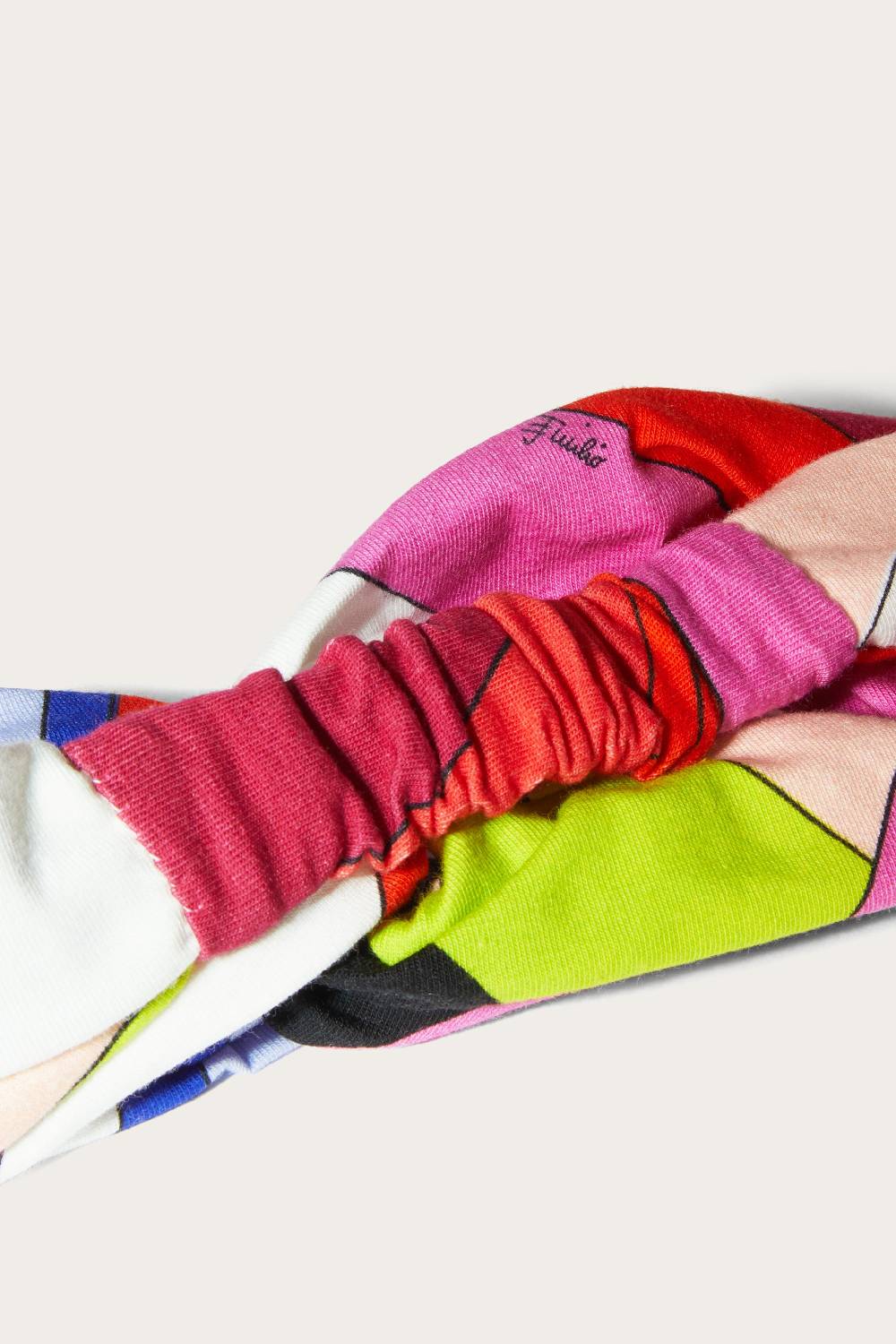 Pucci Iride-Print Headband Saldi Di Fabbrica
