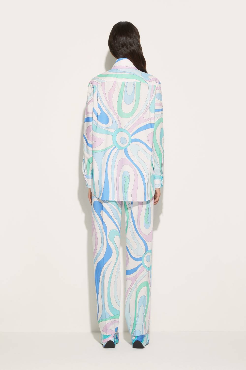Pucci Camicia con stampa Marmo Vendite Flash