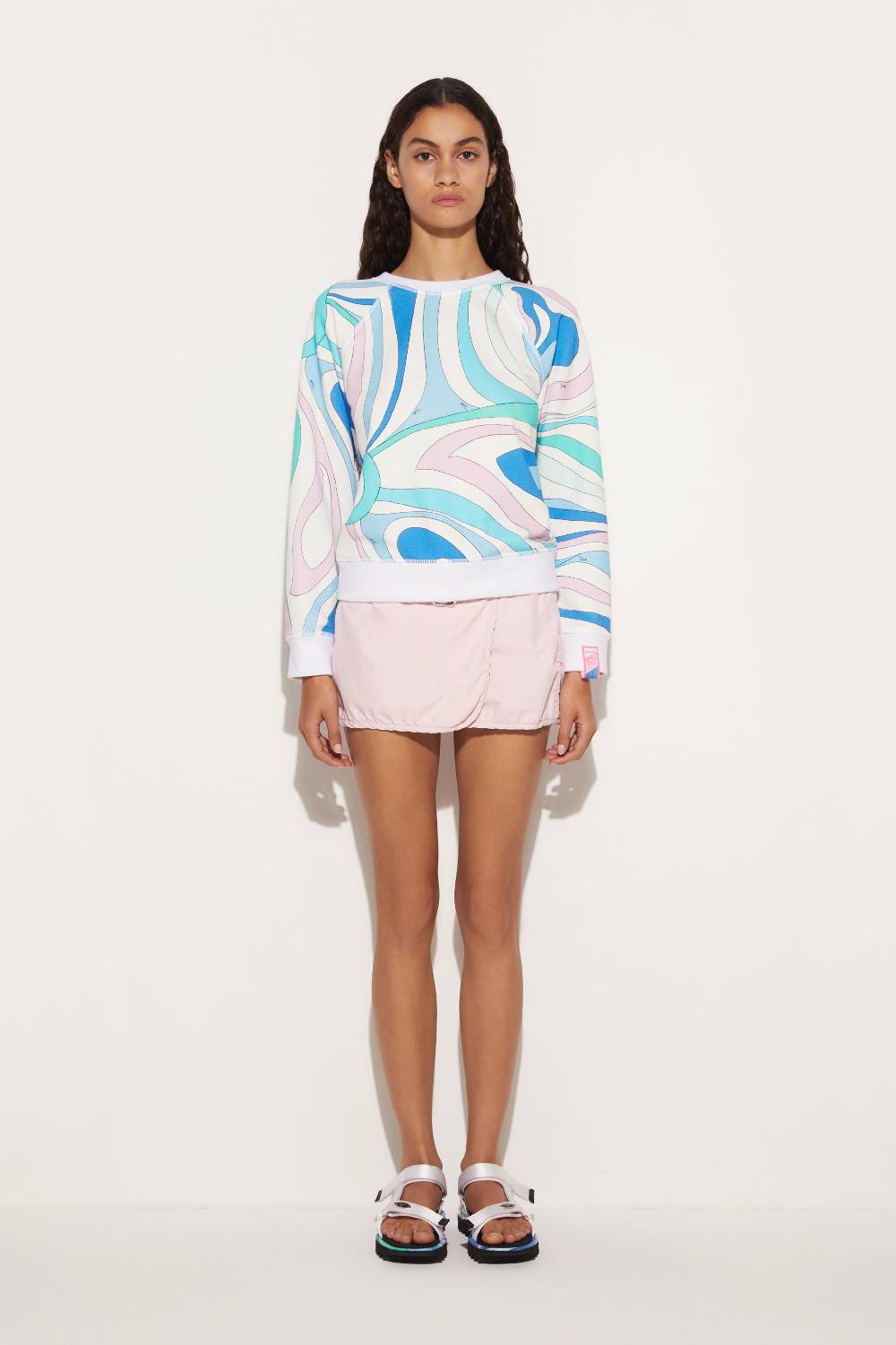 Pucci Felpa con stampa Marmo In Saldo