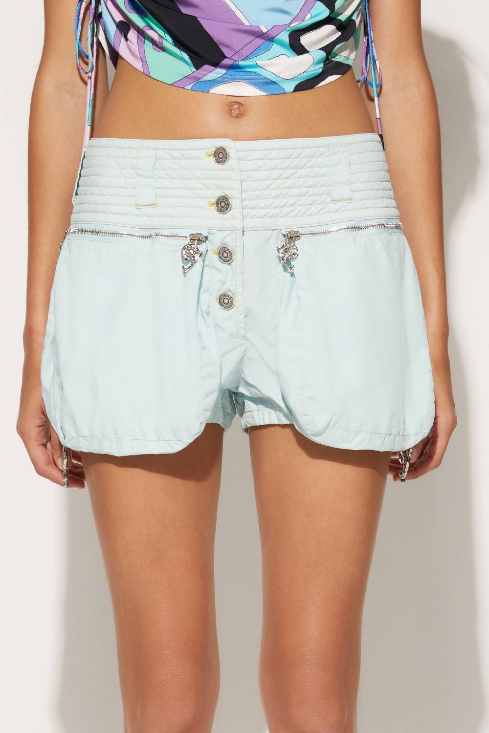 Pucci Shorts cargo in toile di cotone Nuova