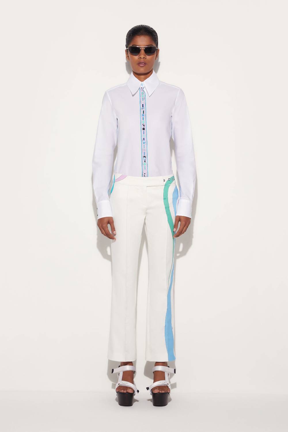 Pucci Pantaloni con finiture Marmo 2025