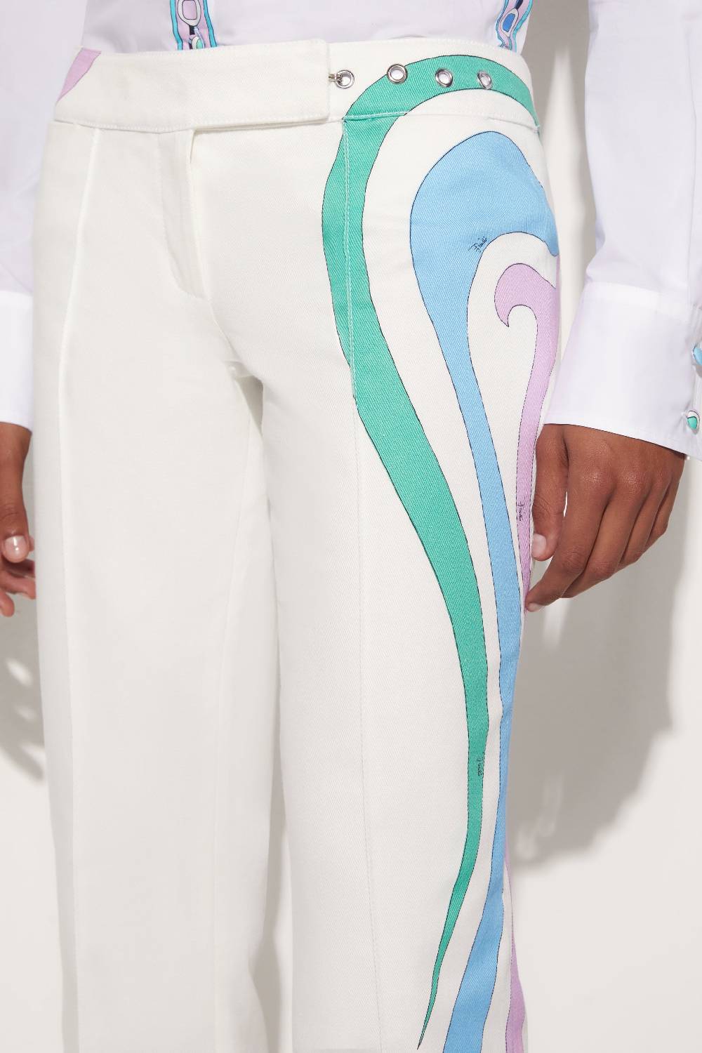 Pucci Pantaloni con finiture Marmo 2025