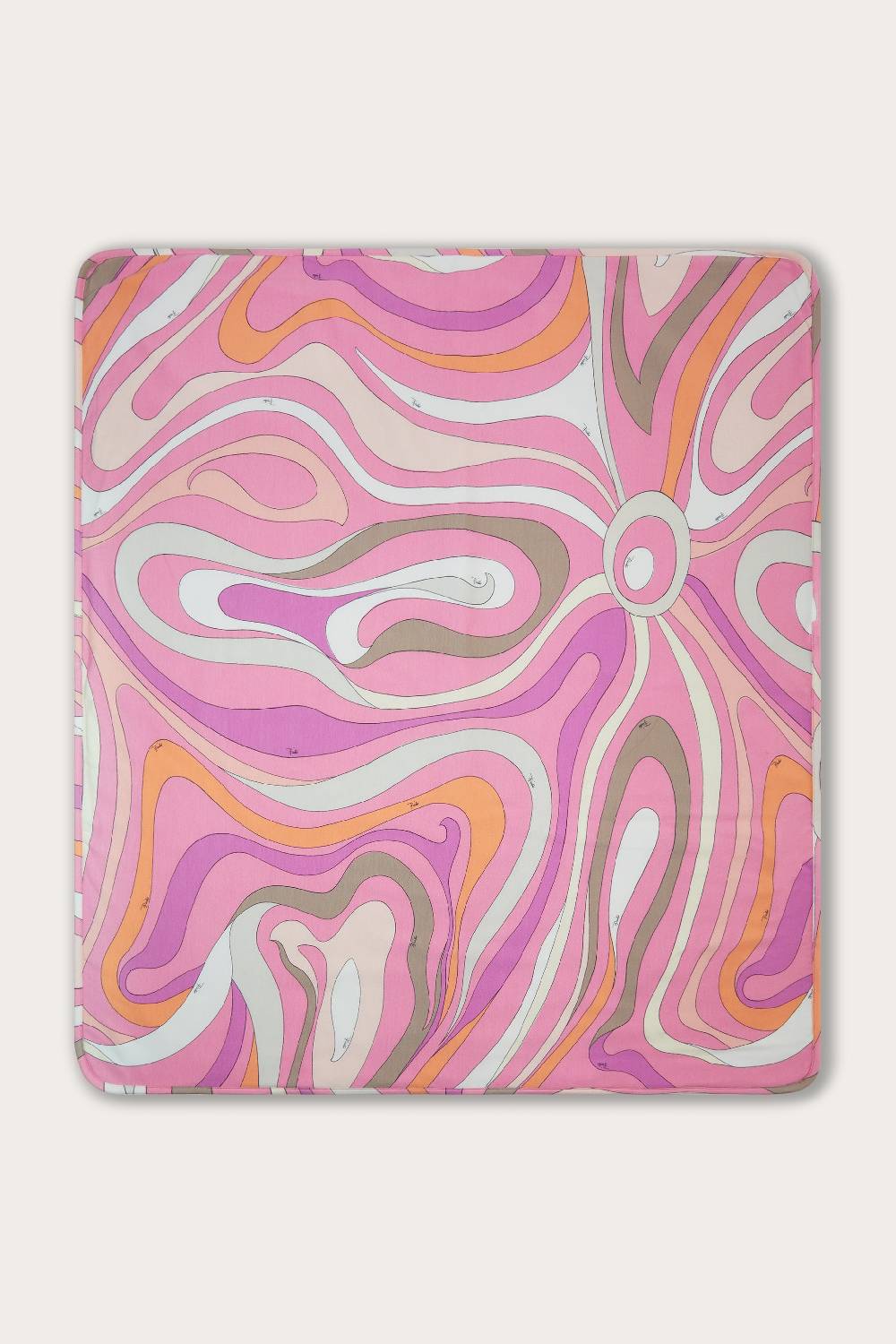 Pucci Marmo-Print Baby Blanket Consegna Veloce