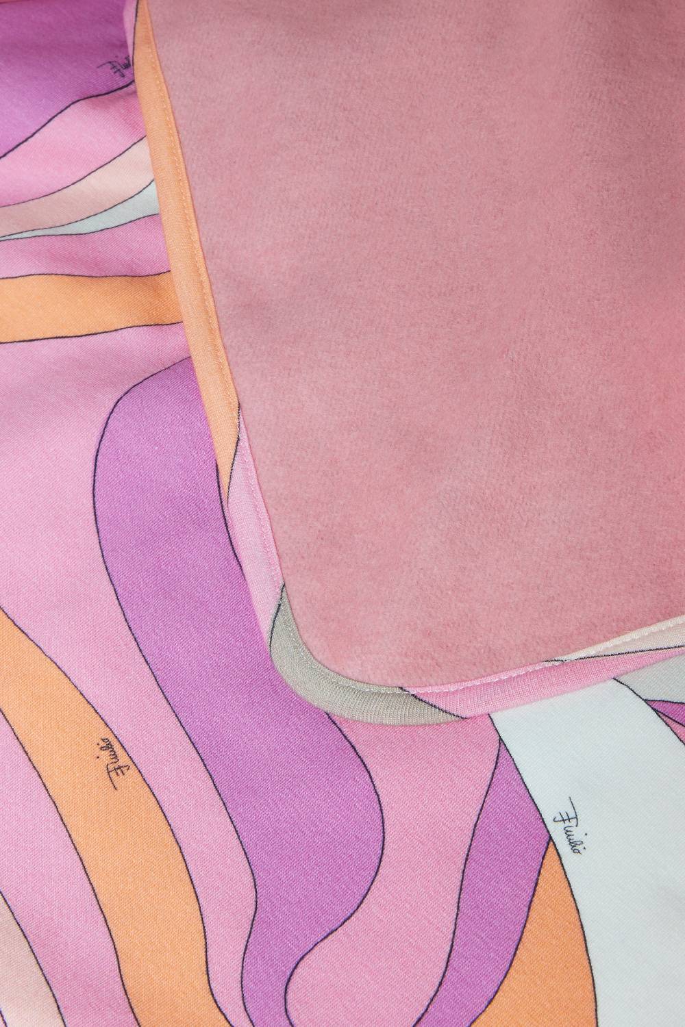 Pucci Marmo-Print Baby Blanket Consegna Veloce