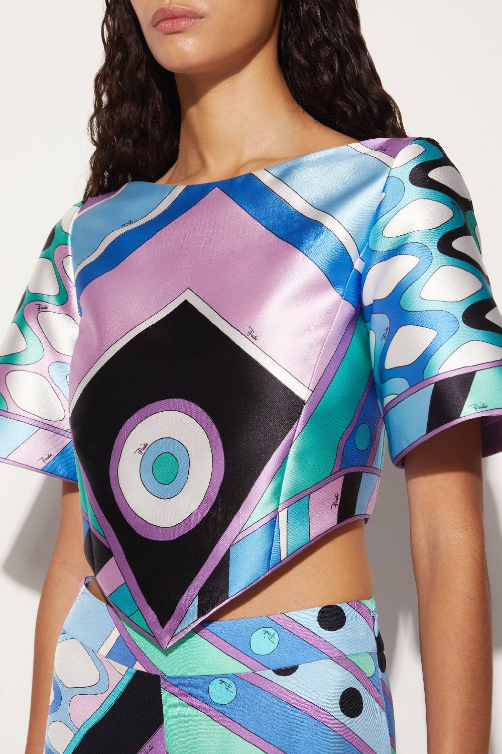Pucci Top con stampa Vivara Novità