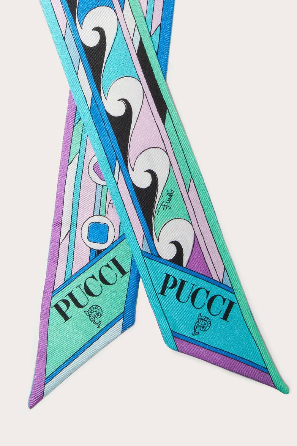 Pucci Foulard in seta con stampa Vivara Outlet