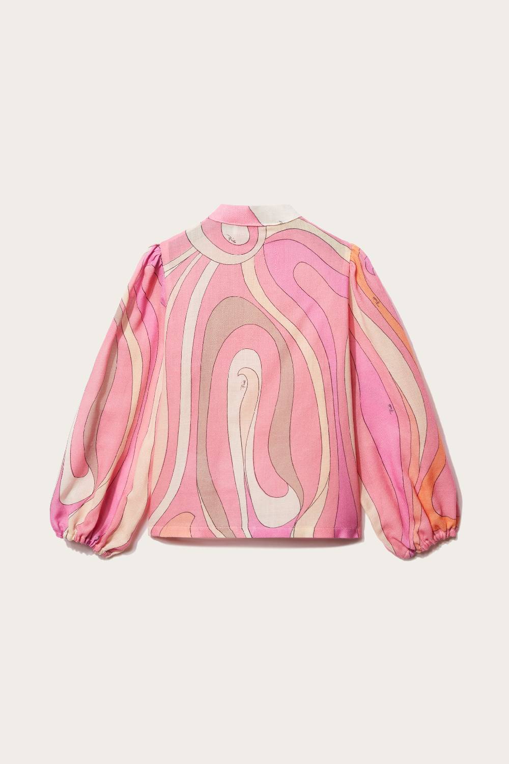 Pucci Marmo-Print Wool Top Vendita Calda