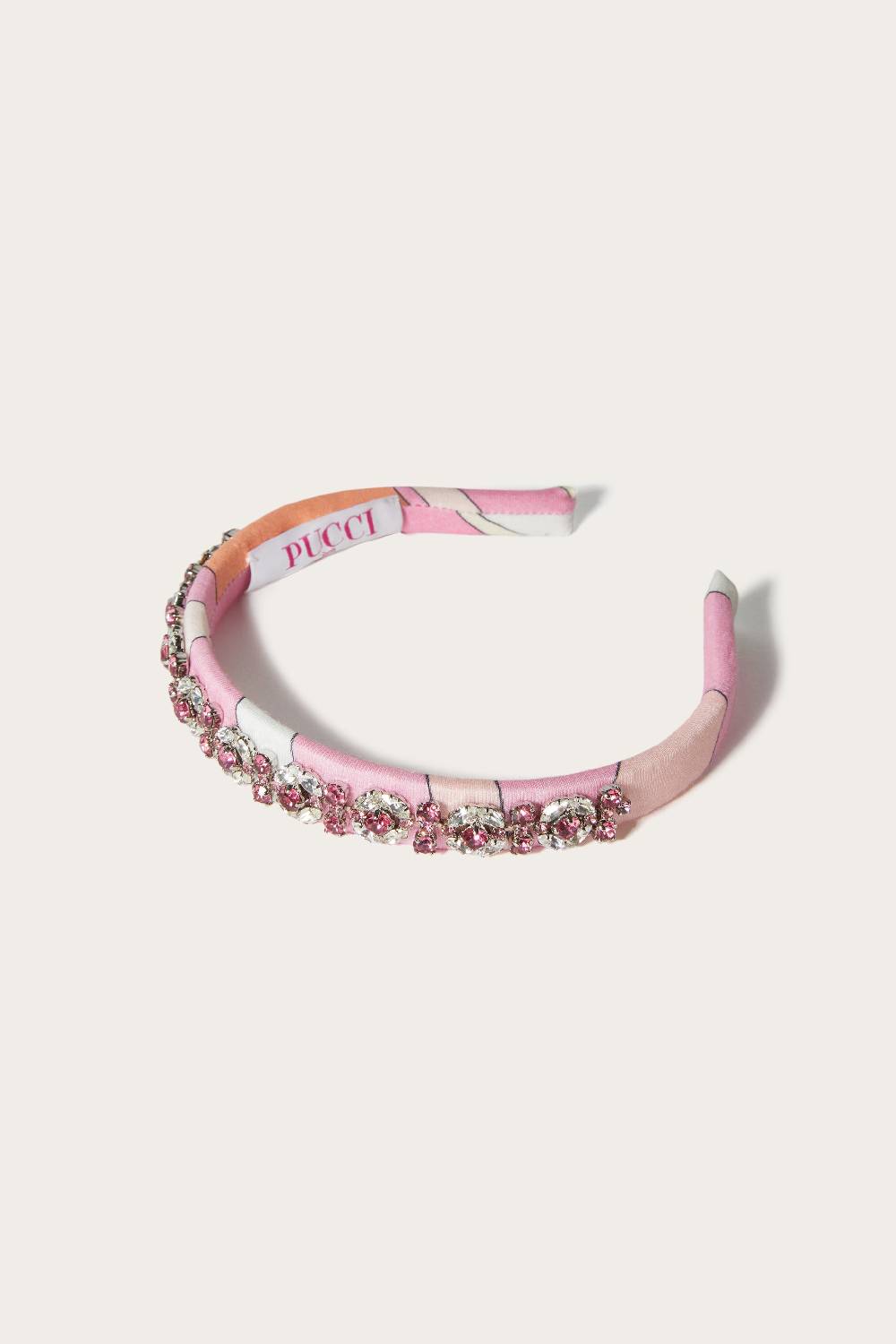 Pucci Iride-Print Crystal Headband Saldi Di Fabbrica