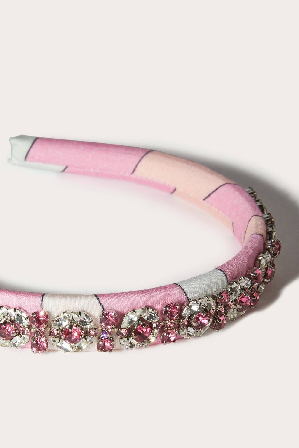 Pucci Iride-Print Crystal Headband Saldi Di Fabbrica